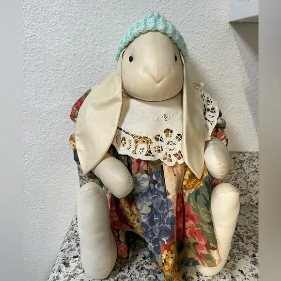 Cloth Bunny 19” height - Picture 12 of 12